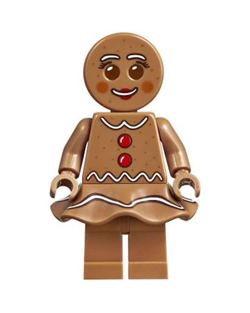 Figurine LEGO® Femme en pain d'épice série 11 col168 Noël