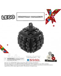 LEGO® Xmas Ornament Ball | bauble for Christmas black