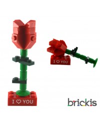 LEGO® Rose für Ehering Verlobungsring