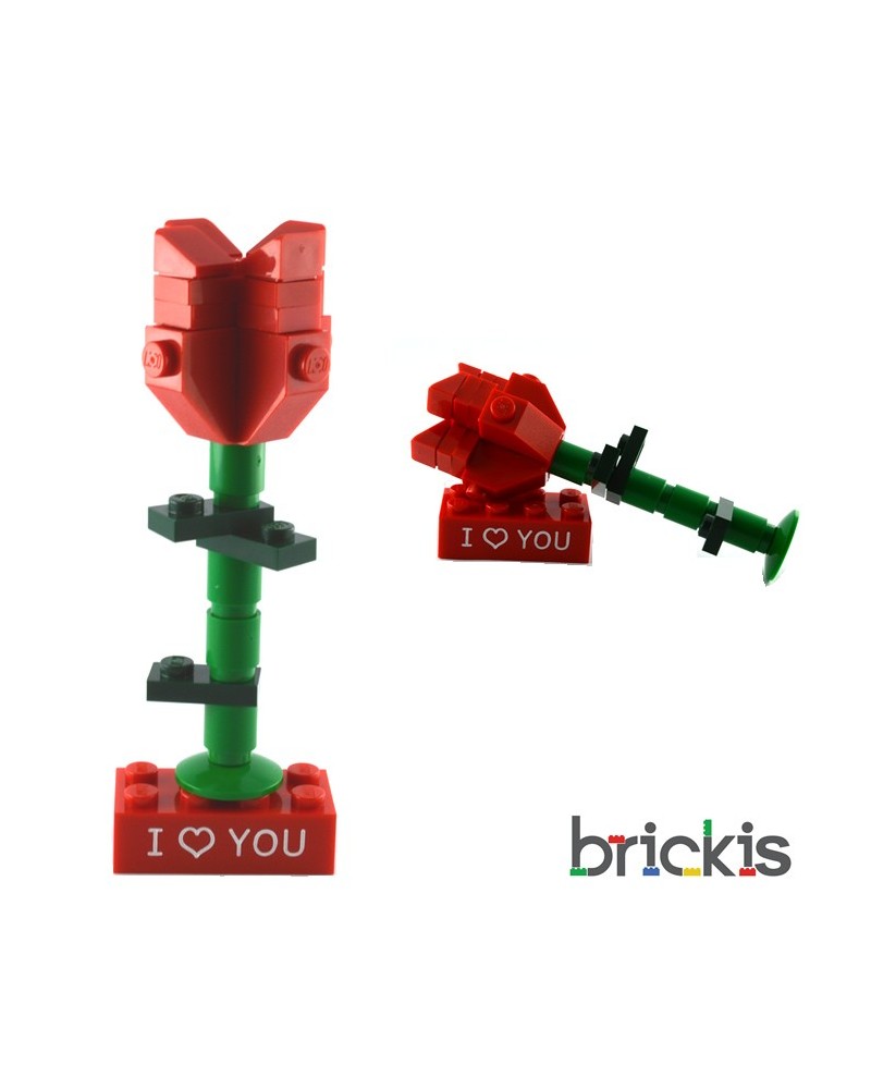LEGO® Rose für Ehering Verlobungsring