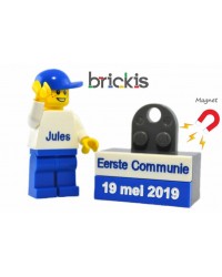 LEGO® Erstkomunion minifiguur & magnet Stein